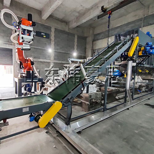 25kg袋料全自動(dòng)拆包機(jī) 堿粉全自動(dòng)破袋機(jī)械手